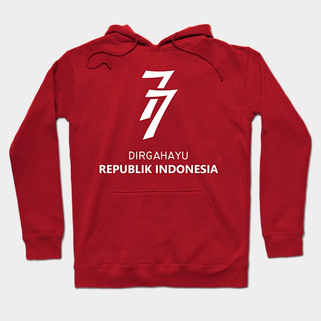 Dirgahayu Republik Indonesia - 02 Hoodie by SanTees